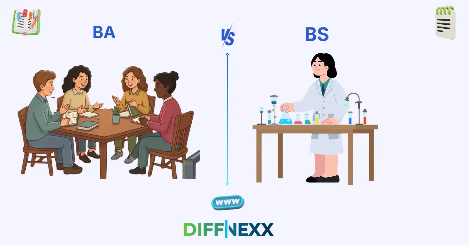 difference between BA and BS