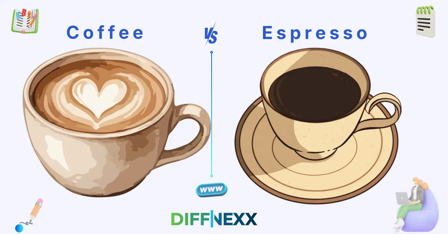 difference between coffee and espresso