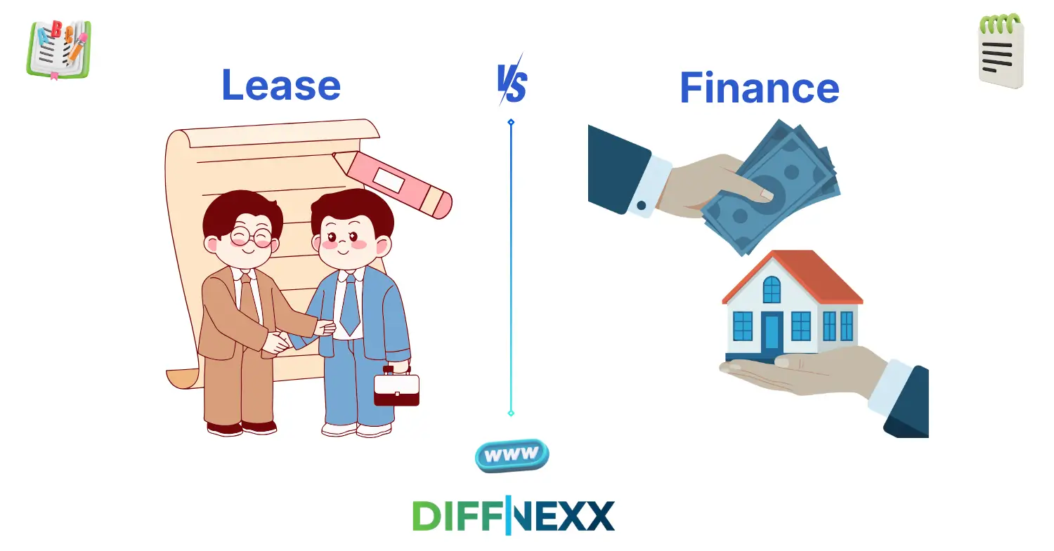 difference between lease and finance