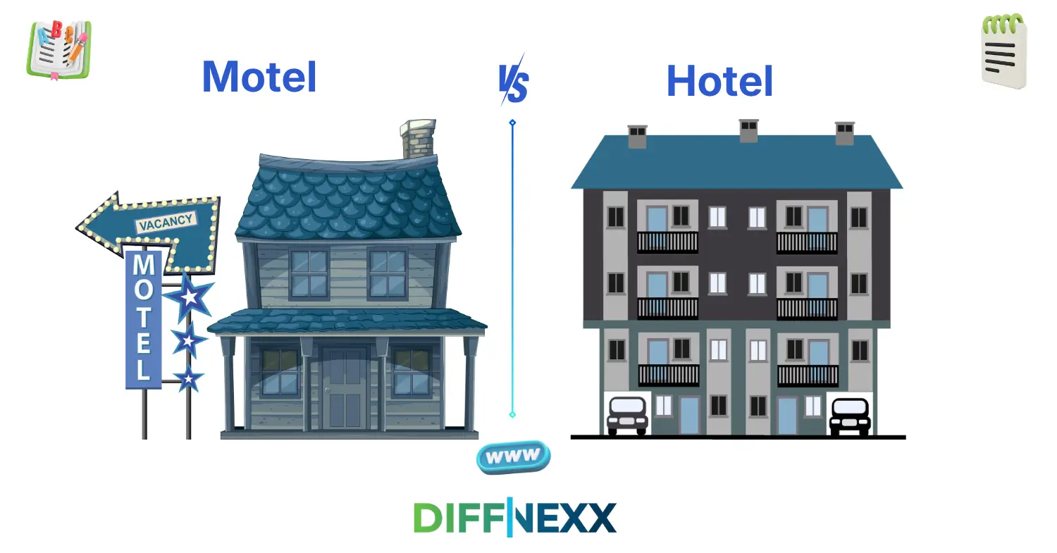 difference between motel and hotel