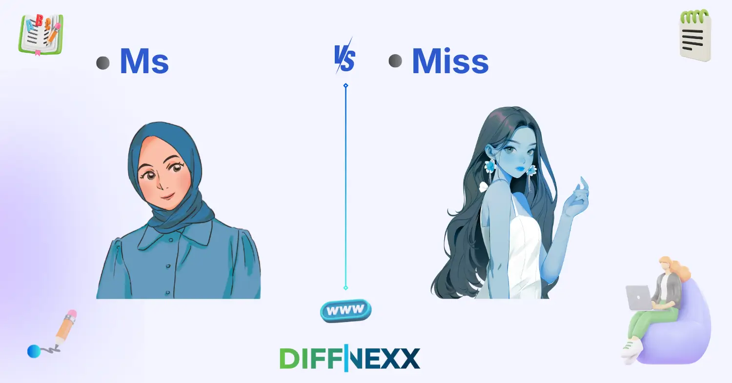 difference between ms and miss