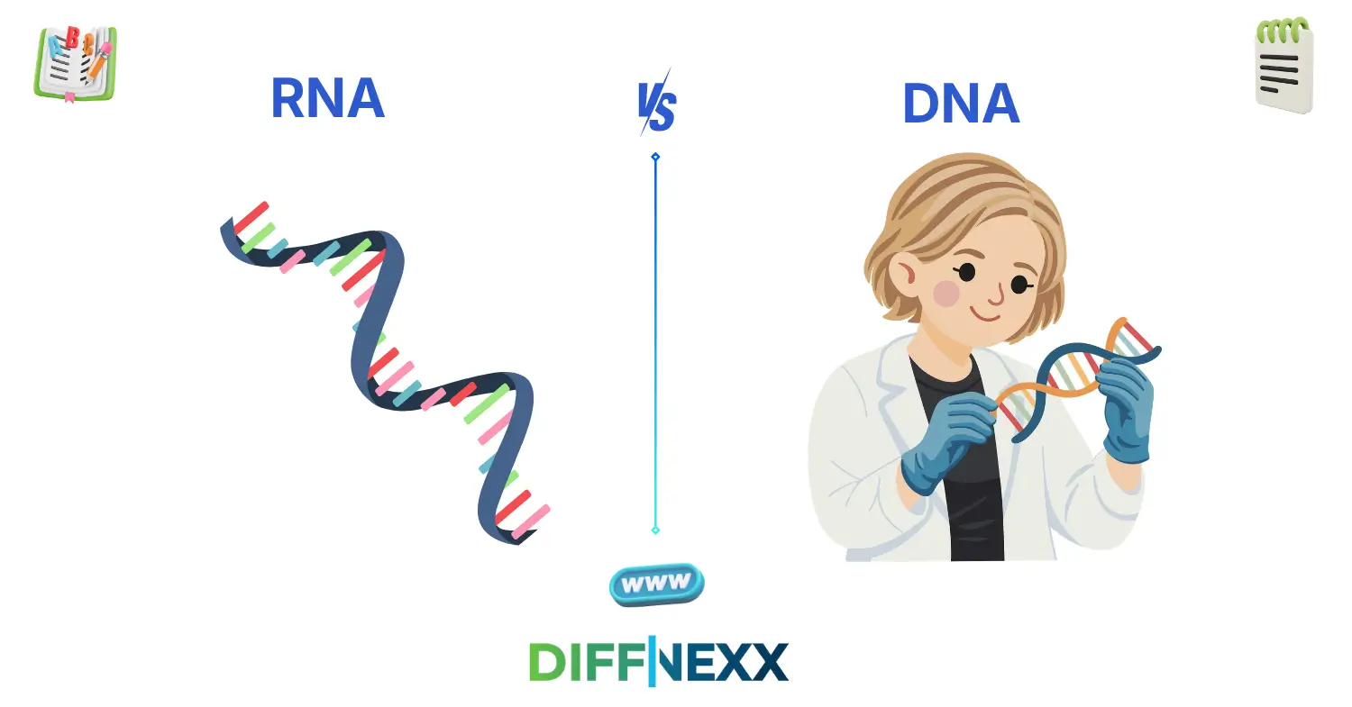difference between rna and dna