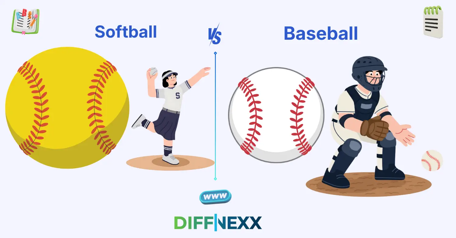 difference between softball and baseball