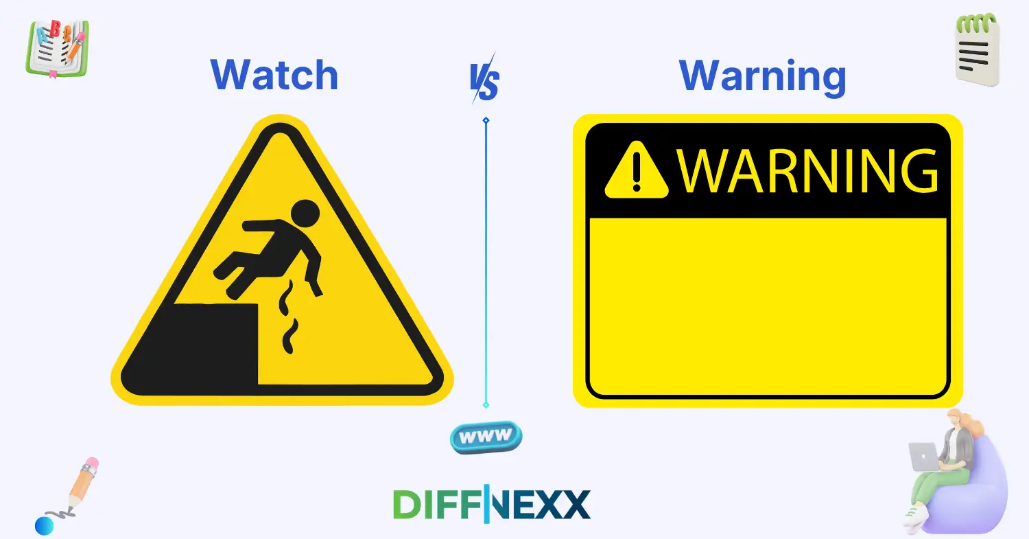 difference between watch and warning