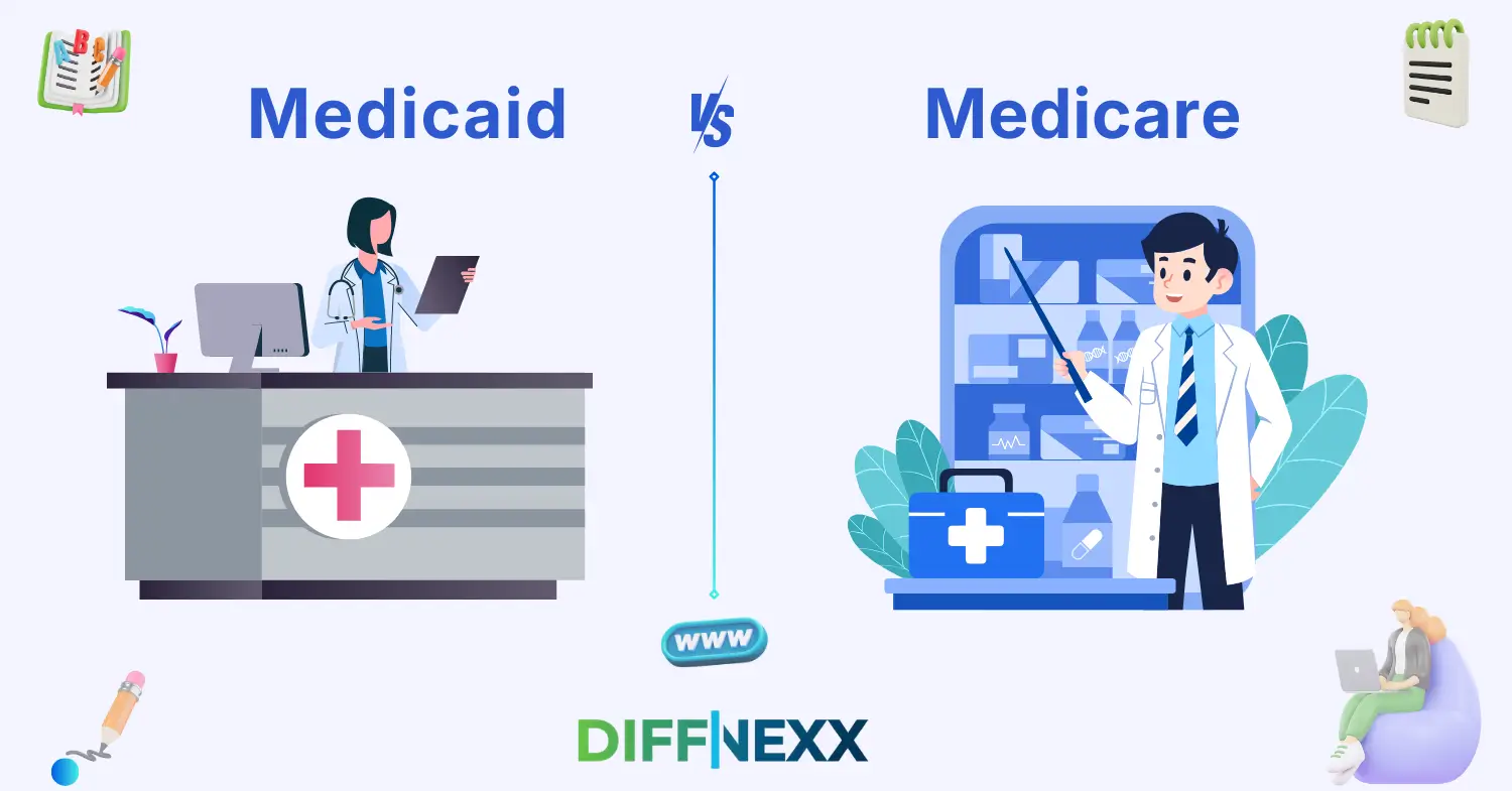 difference between medicaid and medicare