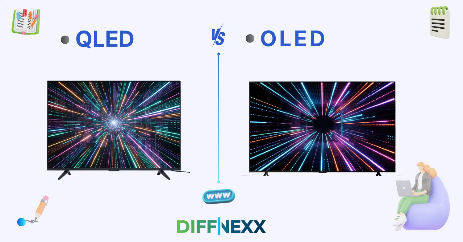 difference between qled and oled