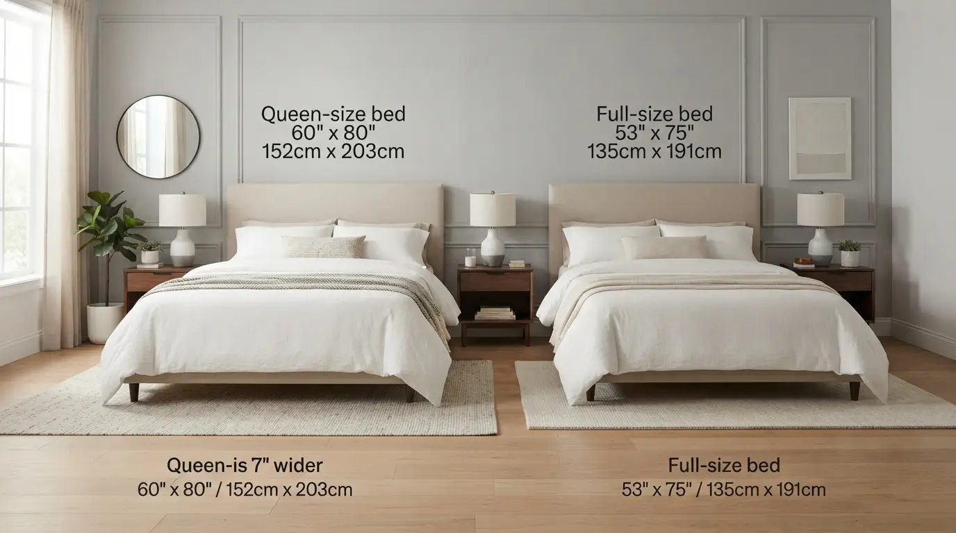 Difference Between Queen and Full