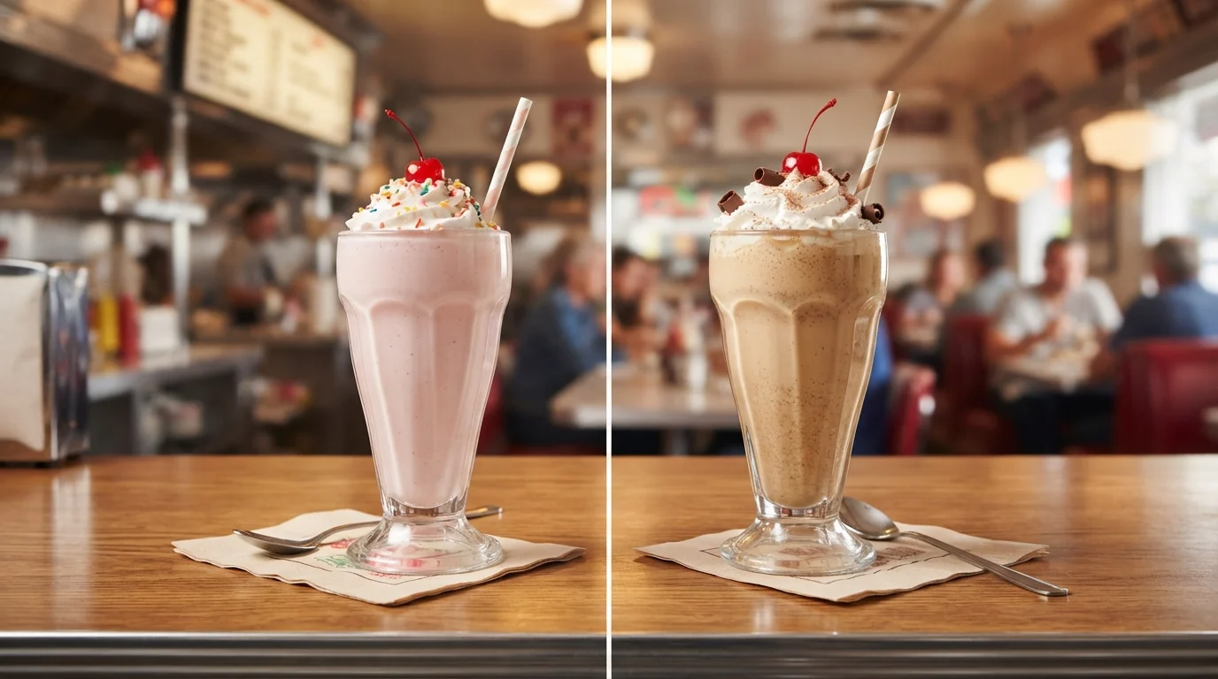 Difference Between Shake and Malt