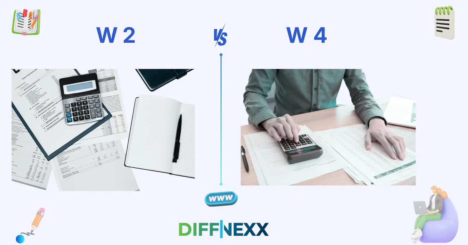 difference between w2 and w4