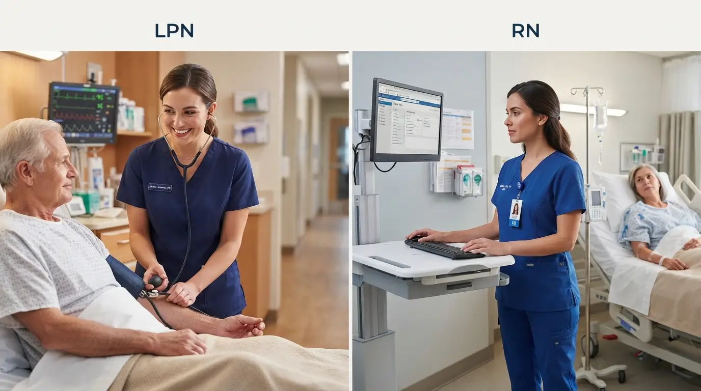 The Difference Between LPN and RN