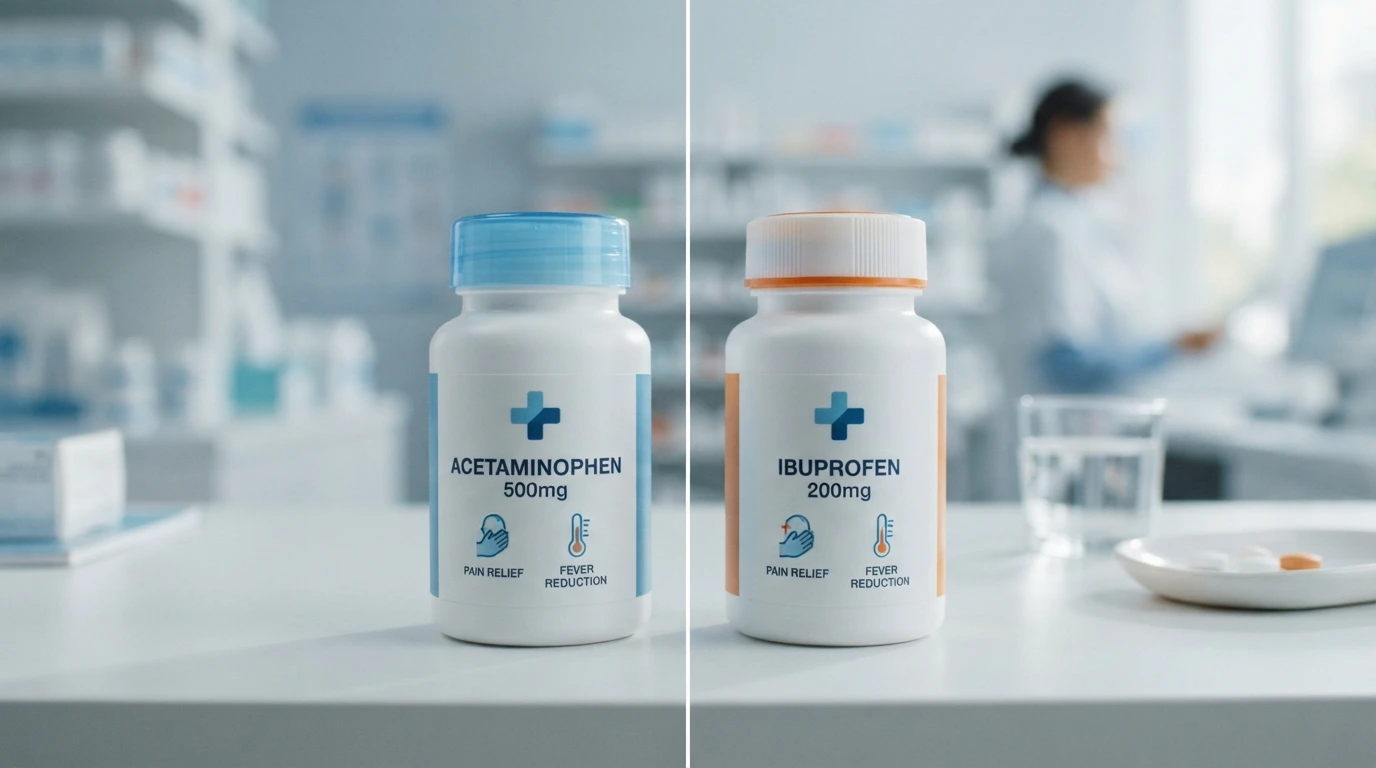 difference between tylenol and ibuprofen