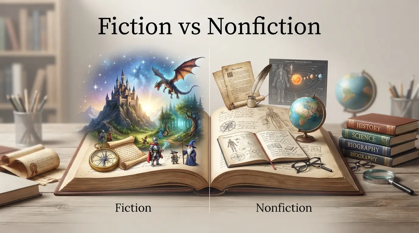 Difference Between Fiction and Nonfiction