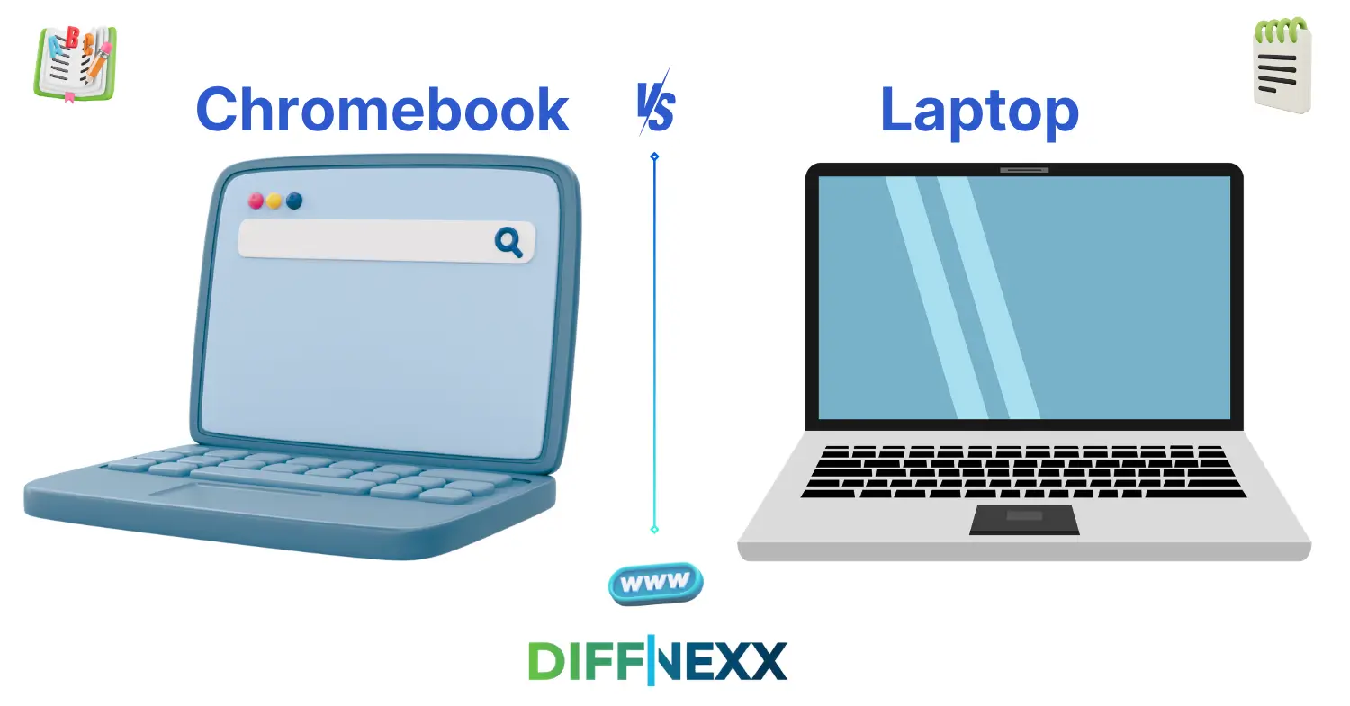 difference between chromebook and laptop