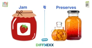 difference between jam and preserves