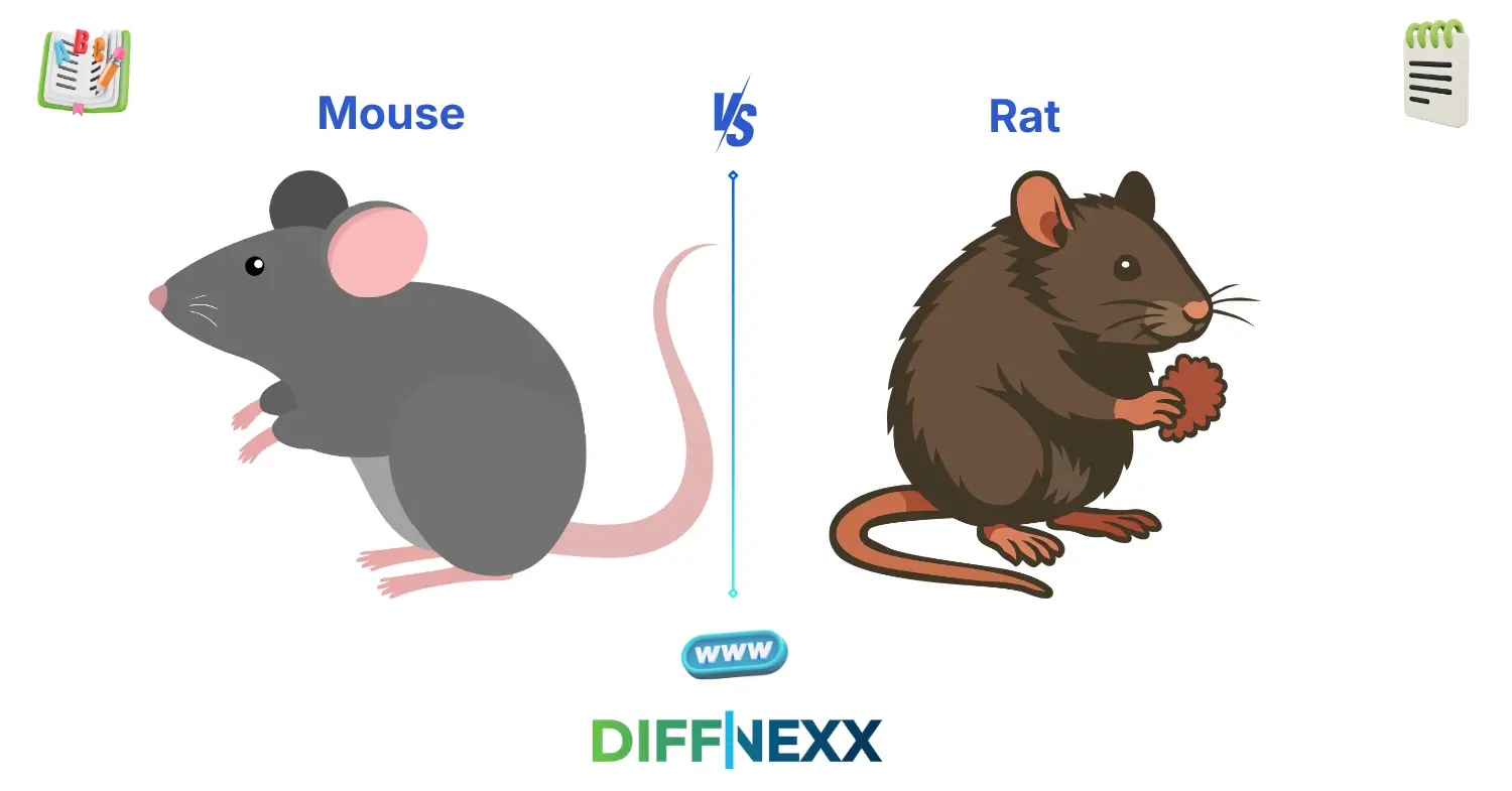 difference between mouse and rat