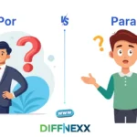 difference between por and para
