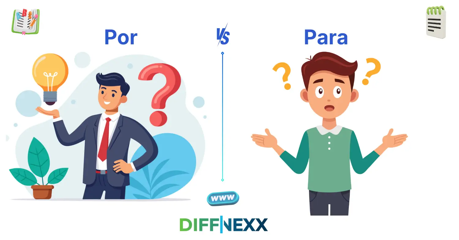 difference between por and para