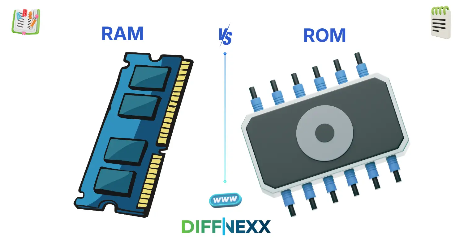 difference between ram and rom