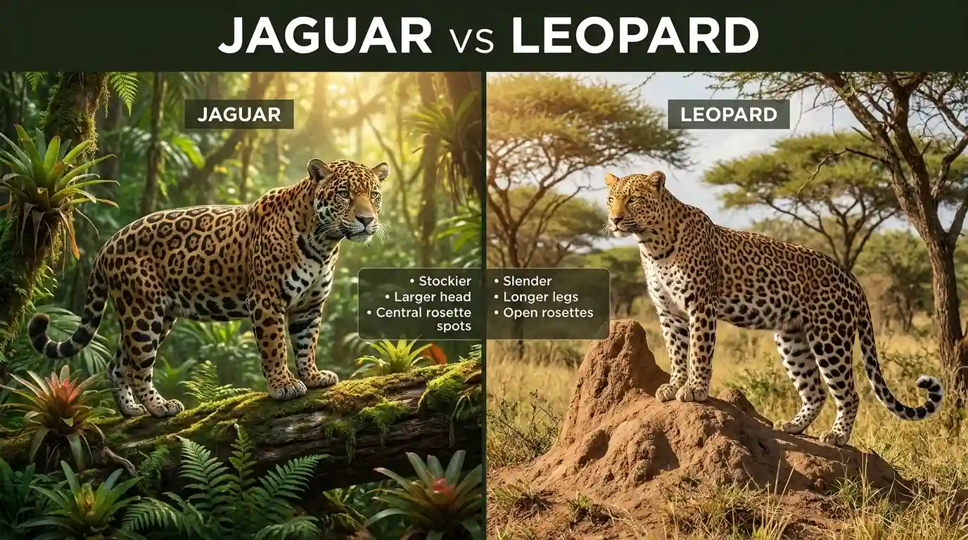 Difference Between Jaguar and Leopard