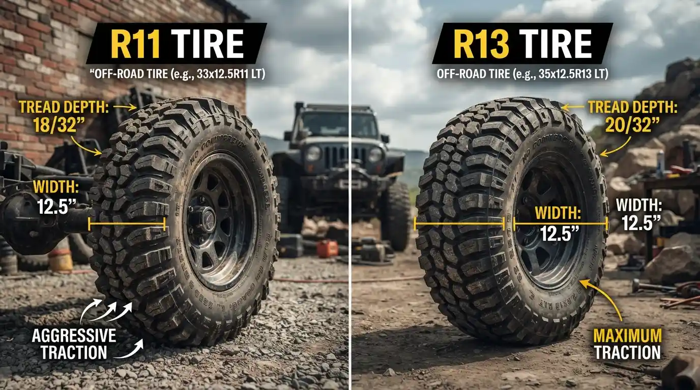difference between R11 and R13