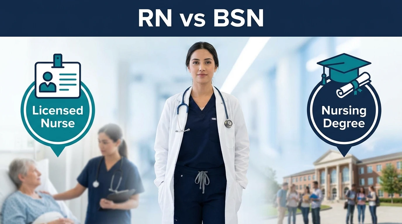 difference between RN and BSN