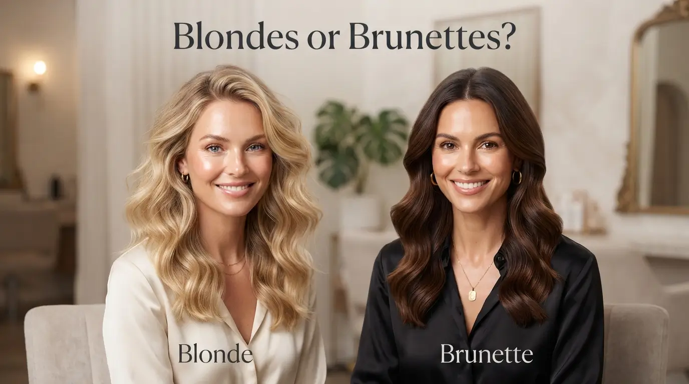 Blondes or Brunettes