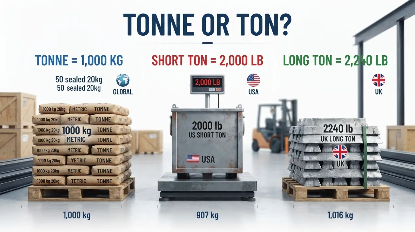 tonne or ton