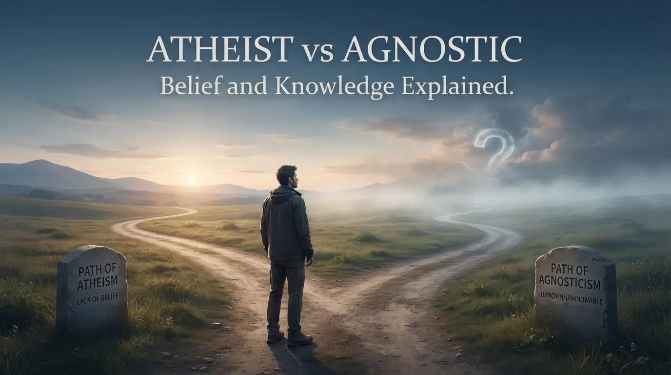 Difference Between Atheist and Agnostic
