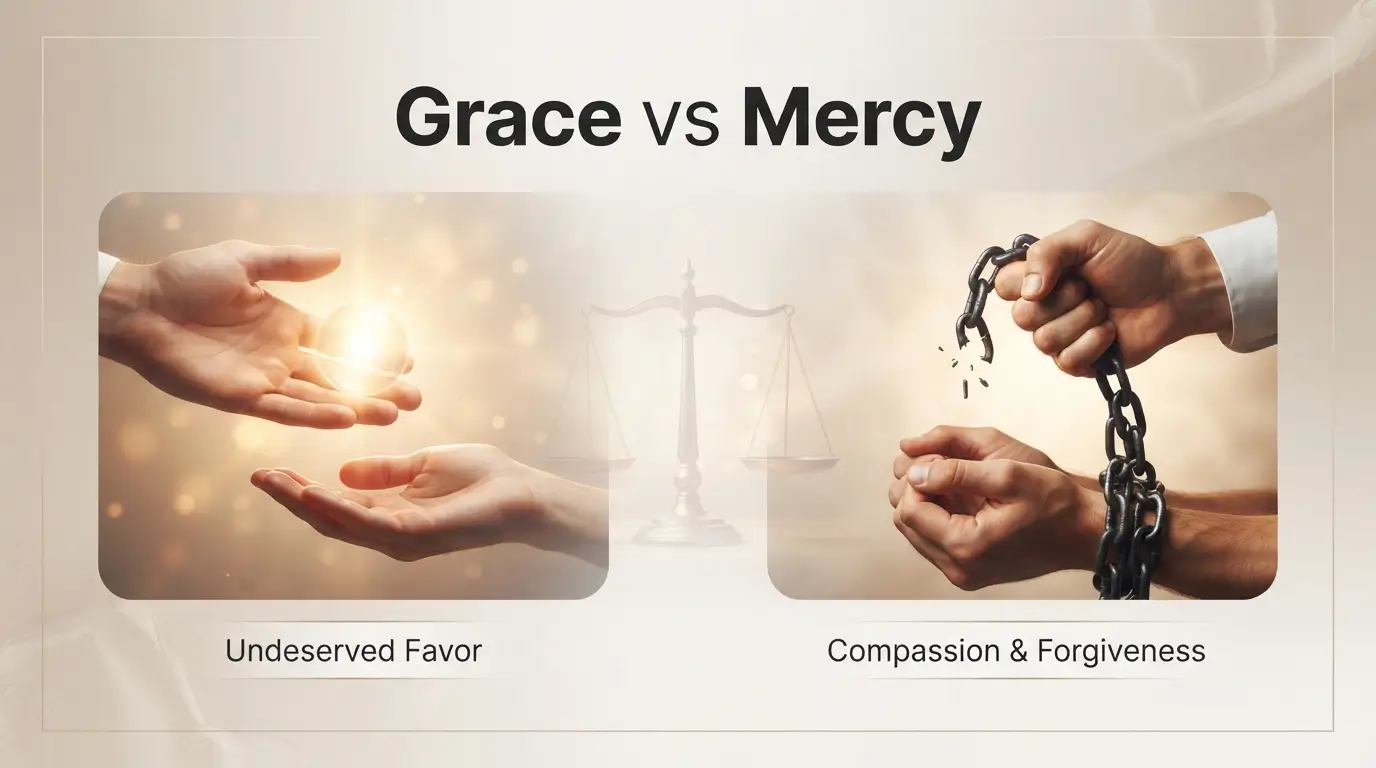 Difference Between Grace and Mercy