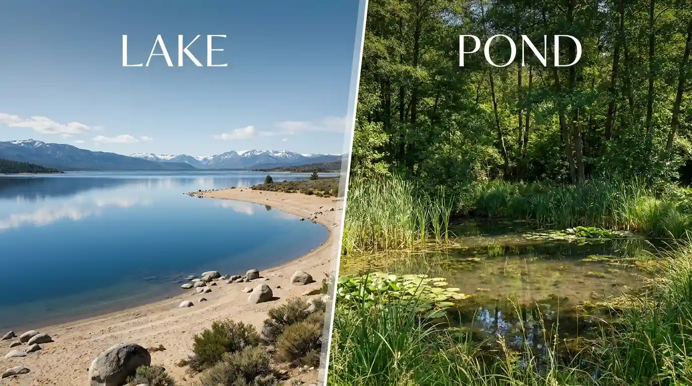 Difference Between Lake and Pond