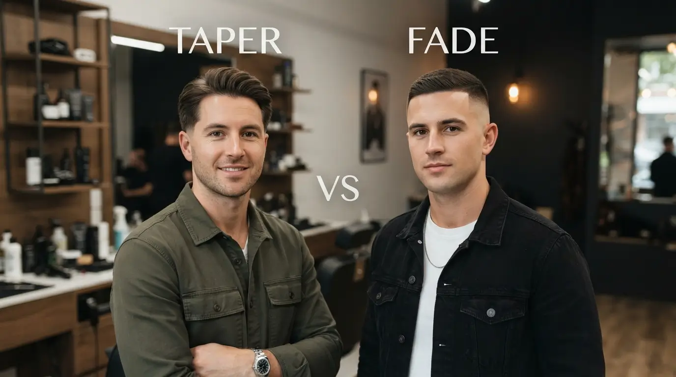 Difference Between Taper and Fade