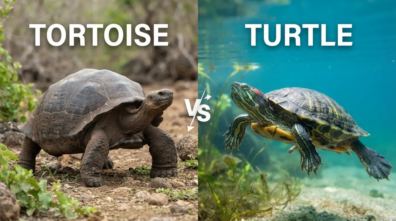 Difference Between Tortoise and Turtle