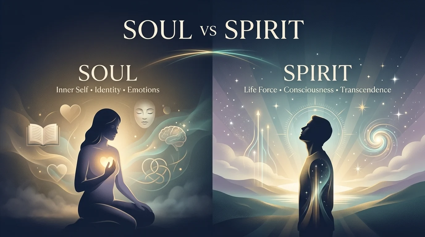 Difference Between Soul and Spirit
