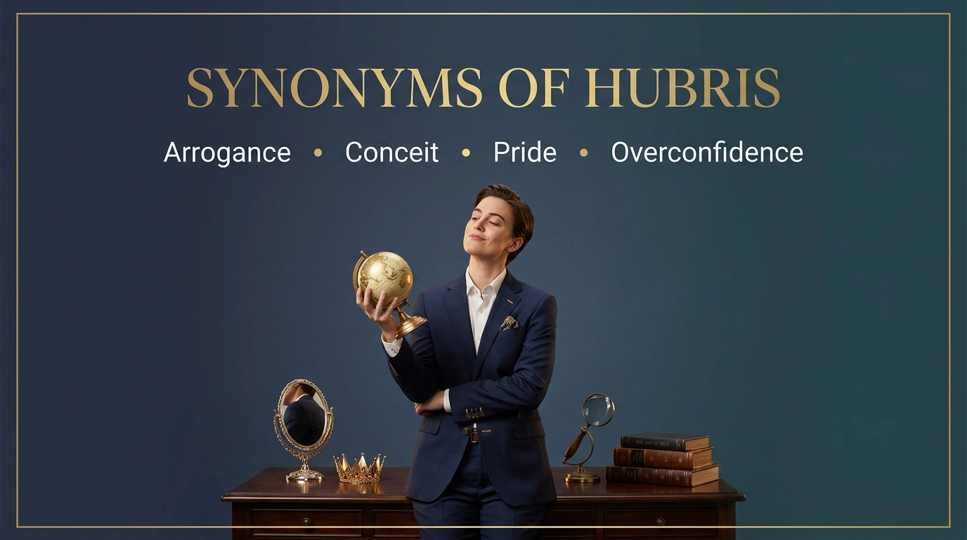 Synonyms of Hubris