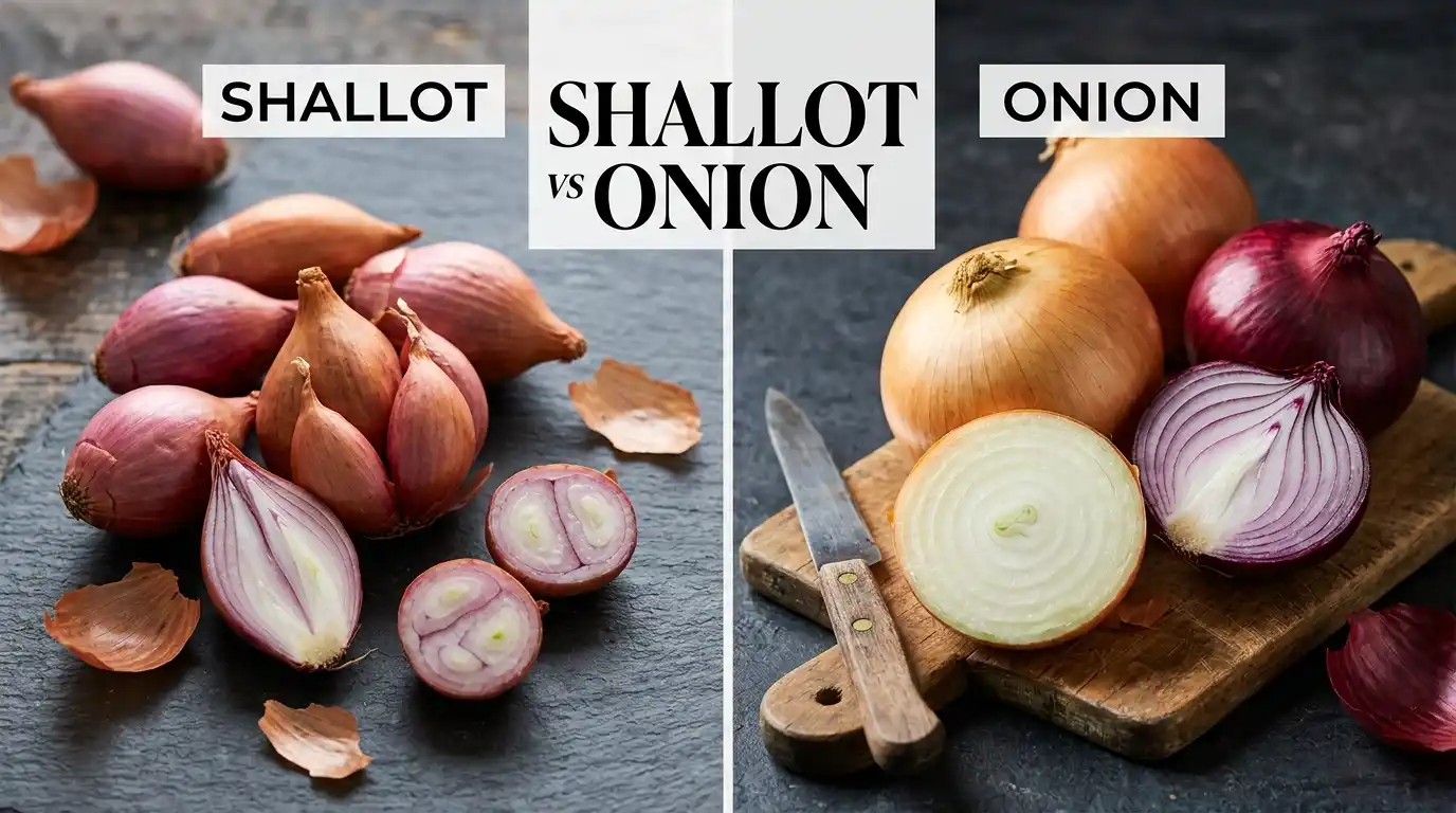 Difference Between Shallot and Onion