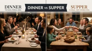 Difference Between Dinner and Supper